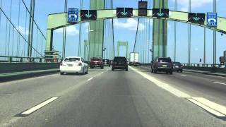 Delaware Memorial Bridge southbound [upl. by Winthrop]