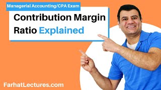 Contribution Margin Ratio Explained [upl. by Ekard]