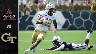 Alcorn State vs Georgia Tech Football Highlights 2018 [upl. by Ise]