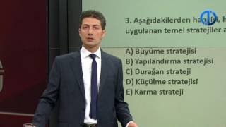 STRATEJİK YÖNETİM 2  Sınava Doğru  2015  2016 Ara Sınav [upl. by Ezara631]