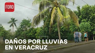 Lluvias dejan cientos de daños en Río Cazones y Poza Rica en Veracruz  Las Noticias [upl. by Elson128]