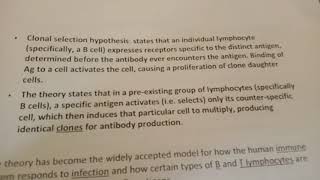 Theories of immunity  Selective theory  Instructional theory  Clonal selection theory in English [upl. by Anola]