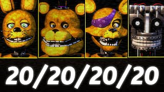 I Beat FNAF 0 20202020 Mode [upl. by Regnij]