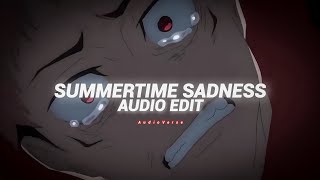 summertime sadness  lana del rey edit audio [upl. by Ashlen]