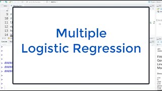 62 Logistic Regression Models in R [upl. by Sylvan]