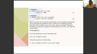 Harmonic oscillator in action angle variable [upl. by Esilram]