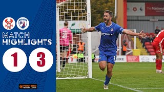 HIGHLIGHTS  Kidderminster Harriers 13 Spireites [upl. by Aratas]