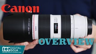 Canon EF 70200mm f28L IS III USM Lens  Unboxing and Overview [upl. by Liauqram]