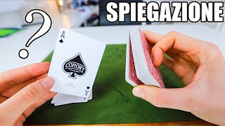 RITROVAMENTO IMPOSSIBILE  gioco di magia con le carte  tutorial [upl. by Hobey62]