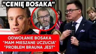 Hołownia quotma wątpliwościquot przed odwołaniem Bosaka quotTo bardzo inteligentny politykquot [upl. by Elleynad]