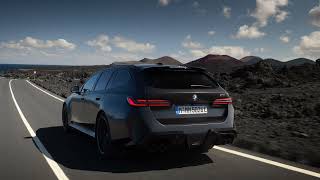 The New BMW M5 Touring Driving Scenes  A TRUE FAMILY CAR [upl. by Nahgrom]