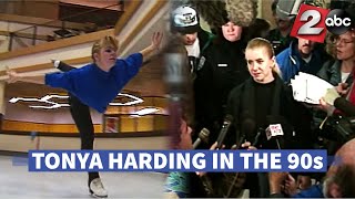 Tonya Harding News Coverage in January 1994  KATU In The Archives [upl. by Symon]