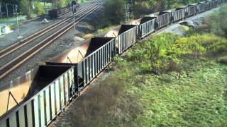 Railfanning Ohio in HD  CSX  WampLE [upl. by Aratak]