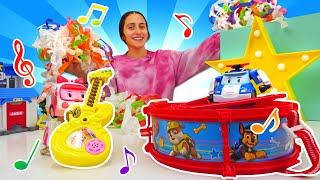 Mettiamo in ordine con le macchinine Strumenti musicali e musica per bambini Giochi per bambini [upl. by Omer]