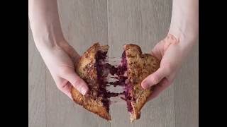 Oregon Berries Blackberry Gruyere Grilled Cheese [upl. by Bihas]