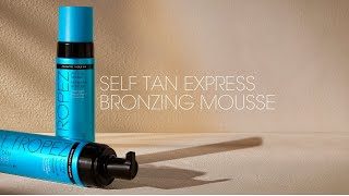 How To Tan with StTropez Self Tan Express Bronzing Mousse [upl. by Vikki482]