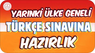 YARINKİ ÜLKE GENELİ TÜRKÇE SINAVINA HAZIRLIK  6 SINIF [upl. by Roderic]