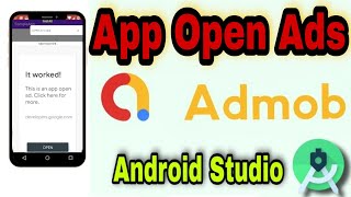 How to implement App Open Ads in Android App with JAVA  Admob Open App Ads Implementation [upl. by Luise]