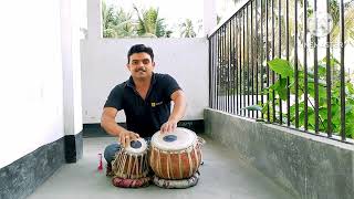 Boitha Maro Re Lukogeet song Angarag Mahanta Tabla by Swaroopananda Saikia [upl. by Hindu916]