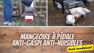 👩‍🌾 Mangeoire pour poules antigaspi antinuisibles [upl. by Yeniffit451]