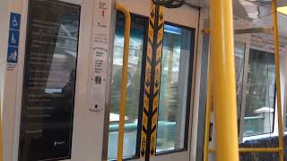 Transperth Trains ASeries EMU  Loch St to Claremont Fremantle Line Perth  Male Announcement [upl. by Nitsur340]