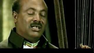 Alemu Aga playing on the David Harp the BEGENA from Ethiopia Tew Simagn Hagere Traditional [upl. by Inatirb]