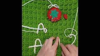 crochet How to crochet letters  easy method to add lettering to crochet and knit work [upl. by Denna]