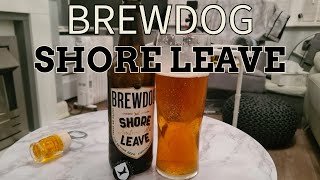 BREWDOG SHORE LEAVE Amber Ale Review [upl. by Colpin826]