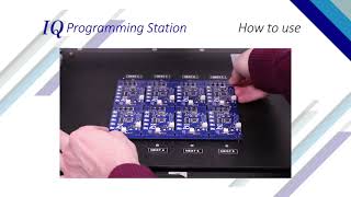 IQ Programming Station Microcontroller Flash Programmer [upl. by Cirde]