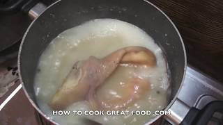 Kinilaw Na Tenga ng Baboy Recipe  Pigs Ear Recipe Tagalog [upl. by Lenore798]