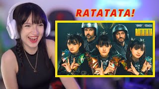 BABYMETAL x ElectricCallboy  RATATATA OFFICIAL VIDEO  First Time Reaction [upl. by Ferd]