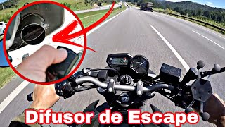 Difusor de escape na Xj6 Barulho sensacional [upl. by Navy200]