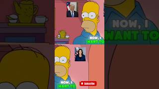 Who Would Homer Simpson Vote For Trump or Kamala HomerSimpson Election2024 Comedy simpsons [upl. by Yasibit]