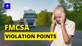 FMCSA Violation Points 🚚 💵 🏥 Violations And Access Your Violation History [upl. by Cindra]