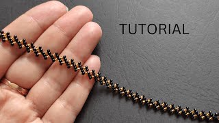 DIY Seed Bead Bracelet Tutorial How to Make Beaded bracelet Beaded Jewelry Making [upl. by Dario]