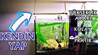 Akvaryuma Işık Yapmak Bu Kadar Kolay  DIY AQUARİUM LED LIGHT [upl. by Alita]