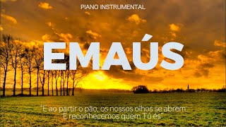 Fundo Musical  EMAÚS  Morada  Piano instrumental  Oração  Devocional  Palavra  038 [upl. by Delgado]