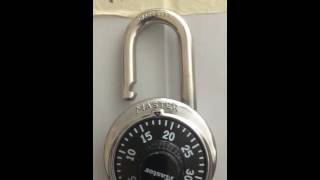 How to Open Your Combination Lock [upl. by Aible]