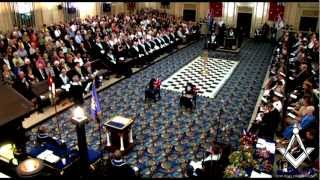 Freemason Ritual Video  The AIF Memorial Lodge [upl. by Ahsiekan]