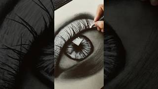 A S M R  EYE DRAWING WITH CHAECOL PENCILS [upl. by Ahtekahs332]