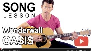 How to Play Wonderwall by Oasis with Mark McKenzie [upl. by Illak949]