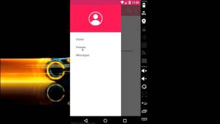 Android Getting Started with Material Design Demo [upl. by Artenra]