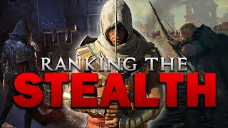 Which Assassins Creed Game Has The BEST Stealth  Ranking The AC Stealth Systems AC1Valhalla [upl. by Nitaf319]