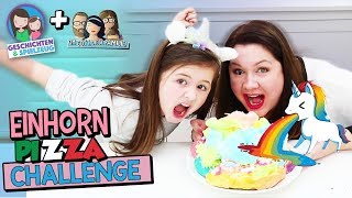 EINHORN PIZZA CHALLENGE vs Oh Gott diese Familie 😍 🍕 Geschichten und Spielzeug [upl. by Atiras]