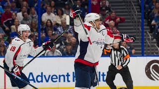 Alex Ovechkin rips home his 50th of the season [upl. by Ielak]