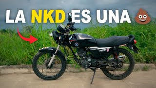 La AKT NKD 125 2024 VALE o NO la PENA 🤔 MIRA si DEBES o NO comprar la moto NKD125 🚨 [upl. by Ennaitsirk993]