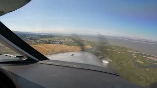 A Short Field Landing at Palo Alto in the Piper M600 with Dick Rochfort [upl. by Ydieh176]