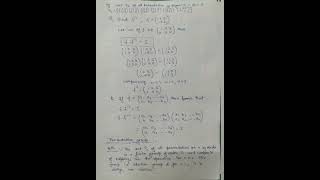 Permutation Unit 1 part2 B ScV Abstract Algebra sem KU [upl. by Benyamin]