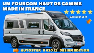 Fourgon aménagé  AUTOSTAR V630 LJ 2022 avec Henry et Bertrand Campingcar33 [upl. by Nodnerb]