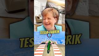 Merkel und Monte brechen in die Tesla Fabrik ein [upl. by Lehteb]